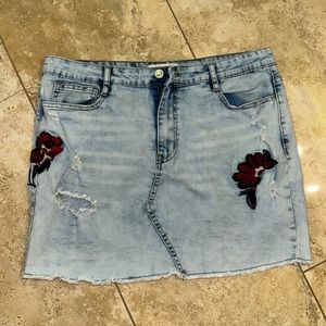 Women’s denim skirt